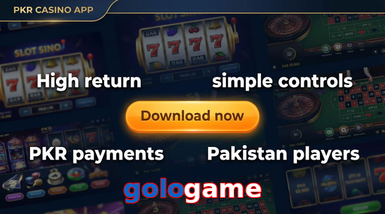 Main screen of Gologame gamedownload page for PK players